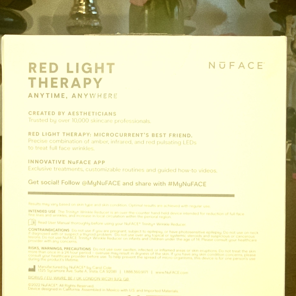 NuFACE Trinity+ Gold Facial Wrinkle Reducer Attachment - Picture 2 of 6